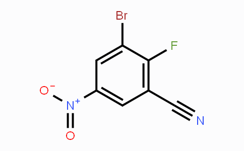 CAS No. 1326714-50-4, 3-Bromo-2-fluoro-5-nitrobenzonitrile