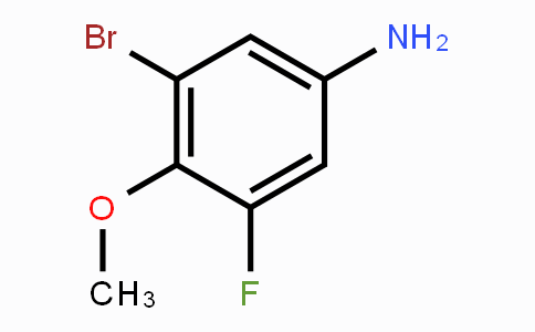 CAS No. 875664-44-1, 3-Bromo-5-fluoro-4-methoxyaniline