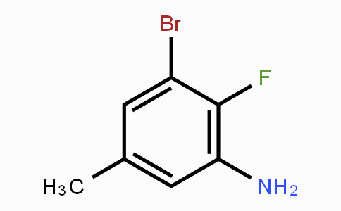 CAS No. 1207319-71-8, 3-Bromo-2-fluoro-5-methylaniline