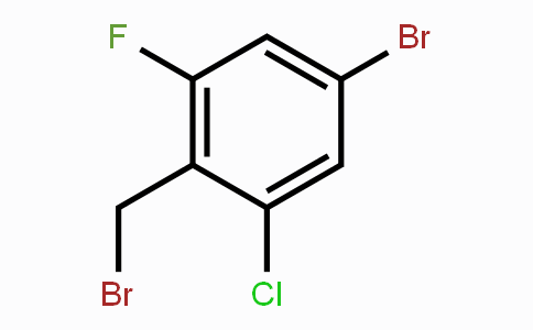 CAS No. 1823959-60-9, 2-Fluoro-4-bromo-6-chlorobenzyl bromide