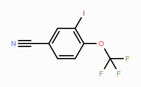 CAS No. 1365988-15-3, 3-Iodo-4-(trifluoromethoxy)lbenzonitrile