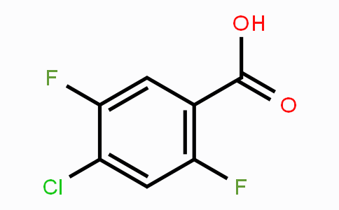 CAS No. 132794-07-1, 4-Chloro-2,5-difluorobenzoic acid
