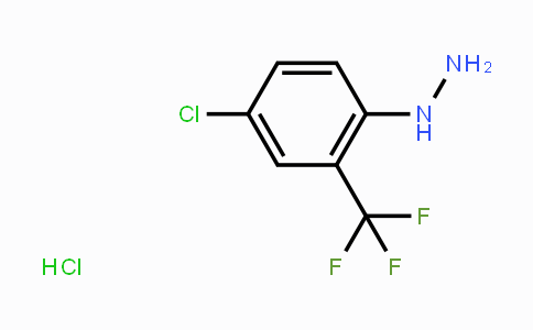 CAS No. 502496-20-0, 4-chloro-2-(trifluoromethyl)phenylhydrazine hydrochloride