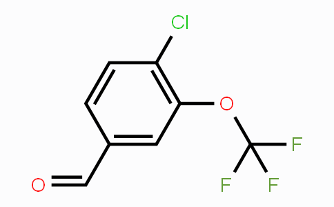 CAS No. 886499-59-8, 4-Chloro-3-(trifluoromethoxy)benzaldehyde