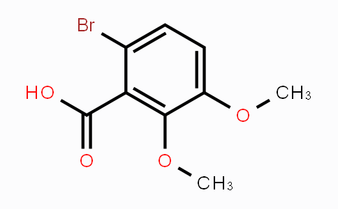 CAS No. 60555-93-3, 6-Bromo-2,3-dimethoxybenzoic acid