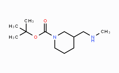 CAS No. 1017356-25-0, 1-Boc-3-((Methylamino)methyl)piperidine