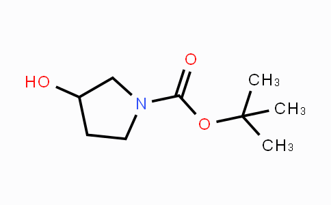 CAS No. 103057-44-9, tert-Butyl 3-hydroxypyrrolidine-1-carboxylate