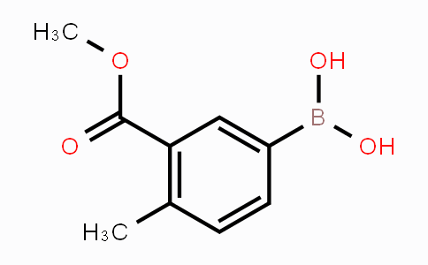 CAS No. 1048330-10-4, (3-(Methoxycarbonyl)-4-methylphenyl)boronic acid
