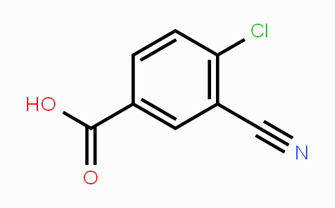 CAS No. 117738-76-8, 4-Chloro-3-cyanobenzoic acid