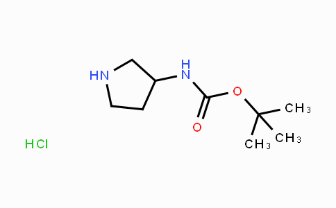 CAS No. 1188263-72-0, tert-Butyl pyrrolidin-3-ylcarbamate hydrochloride