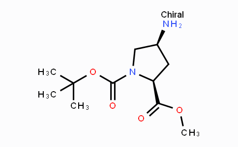 CAS No. 121148-01-4, (2S,4S)-1-tert-Butyl 2-methyl 4-aminopyrrolidine-1,2-dicarboxylate