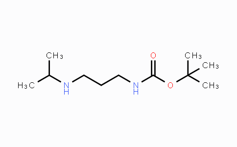 CAS No. 1229627-05-7, tert-Butyl (3-(isopropylamino)propyl)carbamate