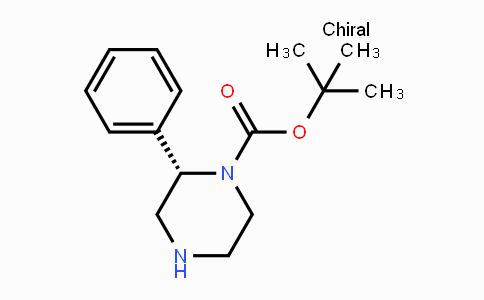 CAS No. 1240583-48-5, tert-butyl (S)-2-phenylpiperazine-1-carboxylate