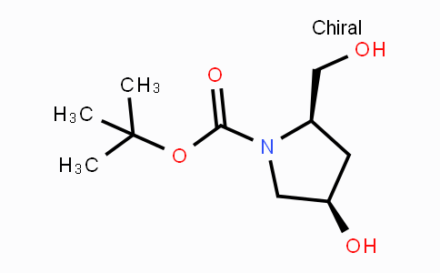 CAS No. 141850-54-6, (2R,4R)-4-Hydroxy-2-(hydroxymethyl)-1-pyrrolidinecarboxylic acid tert-butyl ester