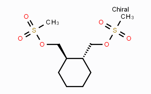 CAS No. 186204-35-3, (R,R)-1,2-Bis(Methanesulphonyloxymethyl)cyclohexane