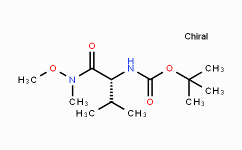 CAS No. 190260-92-5, N-Boc-D-valine N'-methoxy-N'-methylamide
