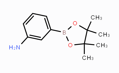 CAS No. 210907-84-9, 3-(4,4,5,5-Tetramethyl-1,3,2-dioxaborolan-2-yl)aniline