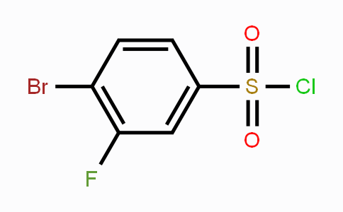 CAS No. 351003-51-5, 4-Bromo-3-fluorobenzenesulfonyl chloride