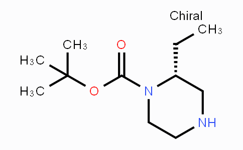 CAS No. 393781-70-9, (R)-1-Boc-2-Ethylpiperazine
