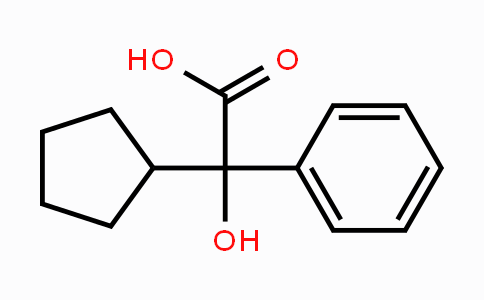 CAS No. 427-49-6, 2-Cyclopentyl-2-hydroxy-2-phenylacetic acid
