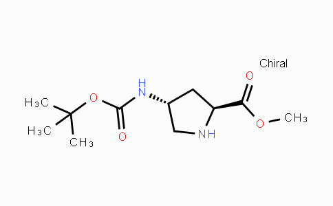 CAS No. 473806-21-2, (2S,4R)-4-BOC-AMINO PYRROLIDINE-2-CARBOXYLIC ACID METHYL ESTER-HCL