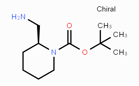 CAS No. 475105-35-2, (S)-2-(Aminomethyl)-1-N-Boc-piperidine