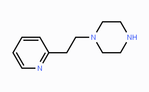 CAS No. 53345-15-6, 1-(2-(Pyridin-2-yl)ethyl)piperazine