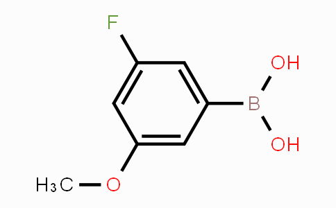 CAS No. 609807-25-2, 3-Fluoro-5-methoxyphenylboronic acid