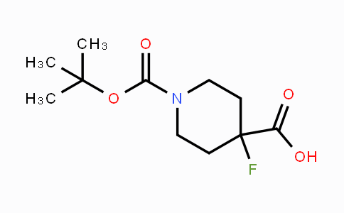 CAS No. 614731-04-3, 1-Boc-4-Fluoropiperidine-4-carboxylic acid