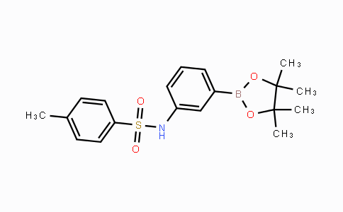 CAS No. 796061-08-0, 4-Methyl-N-(3-(4,4,5,5-tetramethyl-1,3,2-dioxaborolan-2-yl)phenyl)benzenesulfonamide