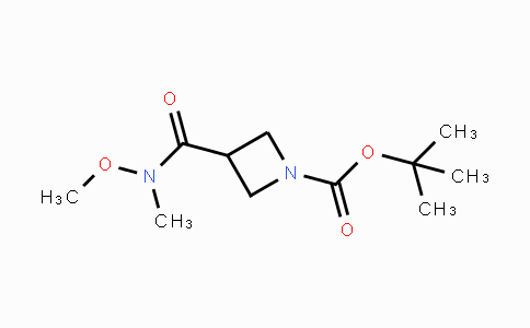 CAS No. 820971-67-3, tert-Butyl 3-(methoxy(methyl)carbamoyl)azetidine-1-carboxylate