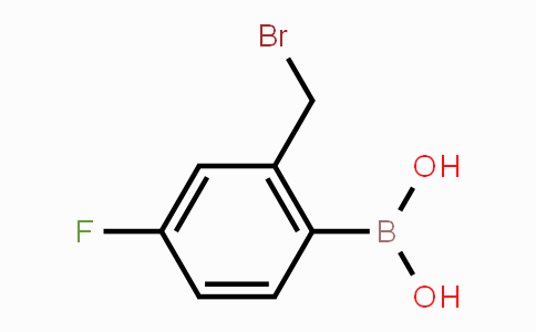CAS No. 850568-01-3, (2-(Bromomethyl)-4-fluorophenyl)boronic acid