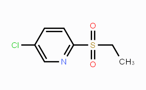 CAS No. 859536-33-7, 5-chloro-2-(ethylsulfonyl)pyridine