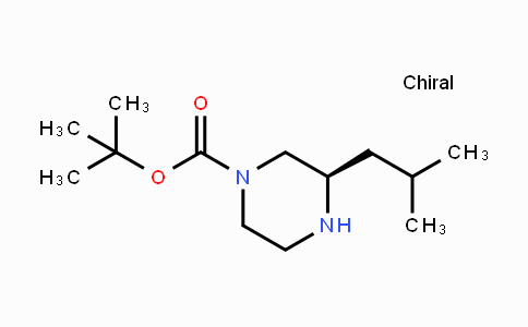 CAS No. 928025-61-0, (R)-1-Boc-3-isobutyl-piperazine