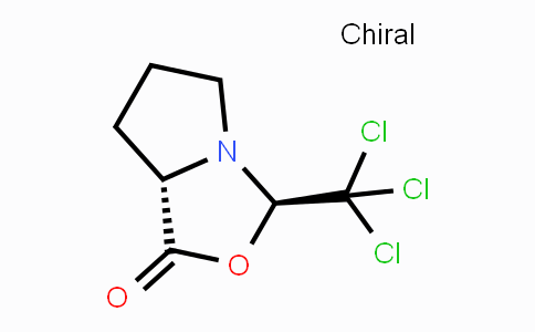 CAS No. 97538-67-5, (3R,7aS)-3-(Trichloromethyl)tetrahydropyrrolo[1,2-c]oxazol-1(3H)-one
