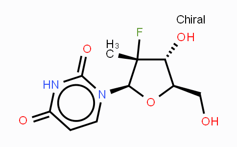 MC31241 | 863329-66-2 | (2'R)-2'-デオキシ-2'-フルオロ-2'-メチルウリジン