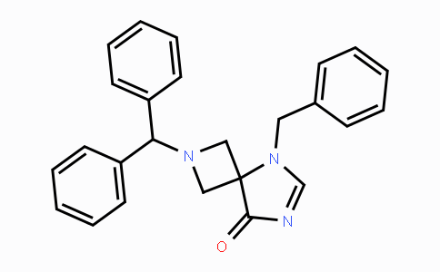 CAS No. 686344-67-2, 2-Benzhydryl-5-benzyl-2,5,7-triazaspiro[3.4]oct-6-en-8-one