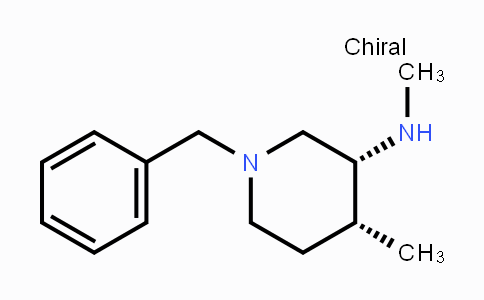 CAS No. 477600-70-7, (3R,4R)-1-Benzyl-N,4-dimethylpiperidin-3-amine