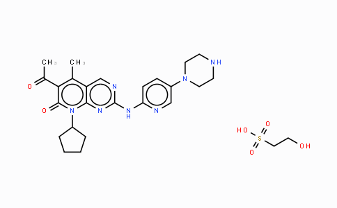 CAS No. 827022-33-3, Palbociclib isethionate