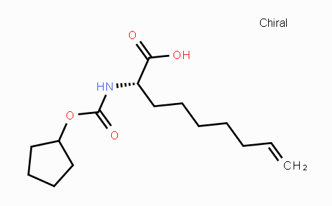 CAS No. 769167-55-7, (S)-2-(cyclopentyloxycarbonylaMino)non-8-enoic acid