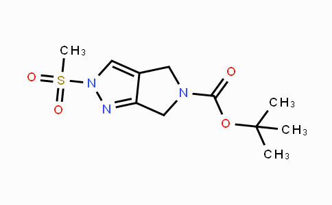 CAS No. 1226781-82-3, tert-Butyl 2-(methylsulfonyl)-4,6-dihydropyrrolo[3,4-c]pyrazole-5(2H)-carboxylate