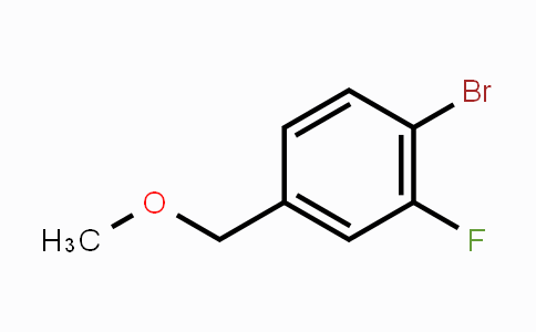 CAS No. 162744-47-0, 1-Bromo-2-fluoro-4-(methoxymethyl)benzene