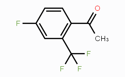 CAS No. 208173-21-1, 1-(4-Fluoro-2-(trifluoromethyl)phenyl)ethanone