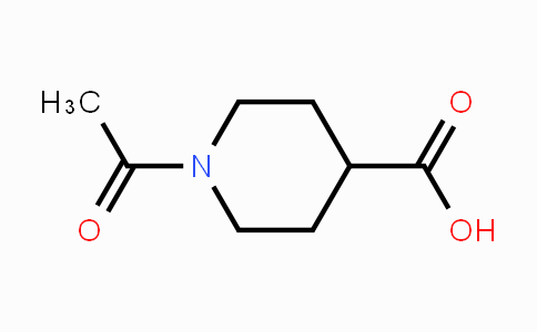 CAS No. 25503-90-6, 1-Acetylpiperidine-4-carboxylic acid