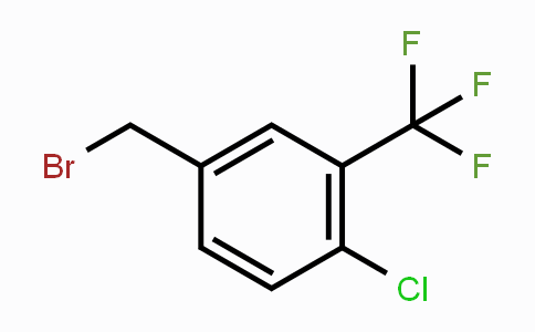 CAS No. 261763-23-9, 4-(Bromomethyl)-1-chloro-2-(trifluoromethyl)benzene