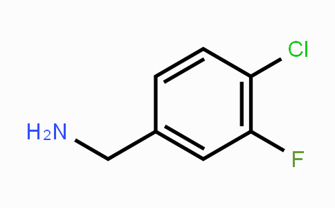CAS No. 72235-58-6, (4-Chloro-3-fluorophenyl)methanamine