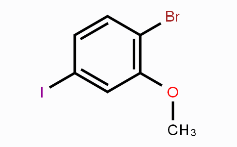 CAS No. 755027-18-0, 1-Bromo-4-iodo-2-methoxybenzene