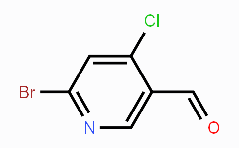 CAS No. 1060811-24-6, 6-Bromo-4-chloronicotinaldehyde