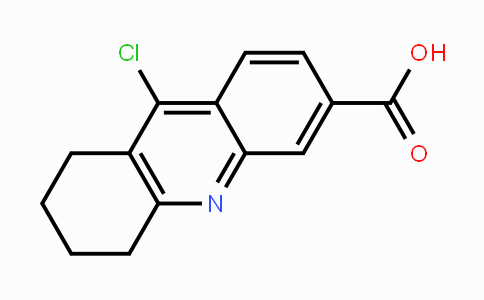 CAS No. 902586-59-8, 9-Chloro-5,6,7,8-tetrahydroacridine-3-carboxylic acid