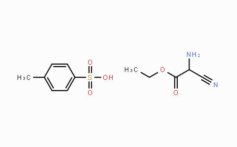 CAS No. 37842-58-3, Ethyl 2-amino-2-cyanoacetate 4-methylbenzenesulfonate